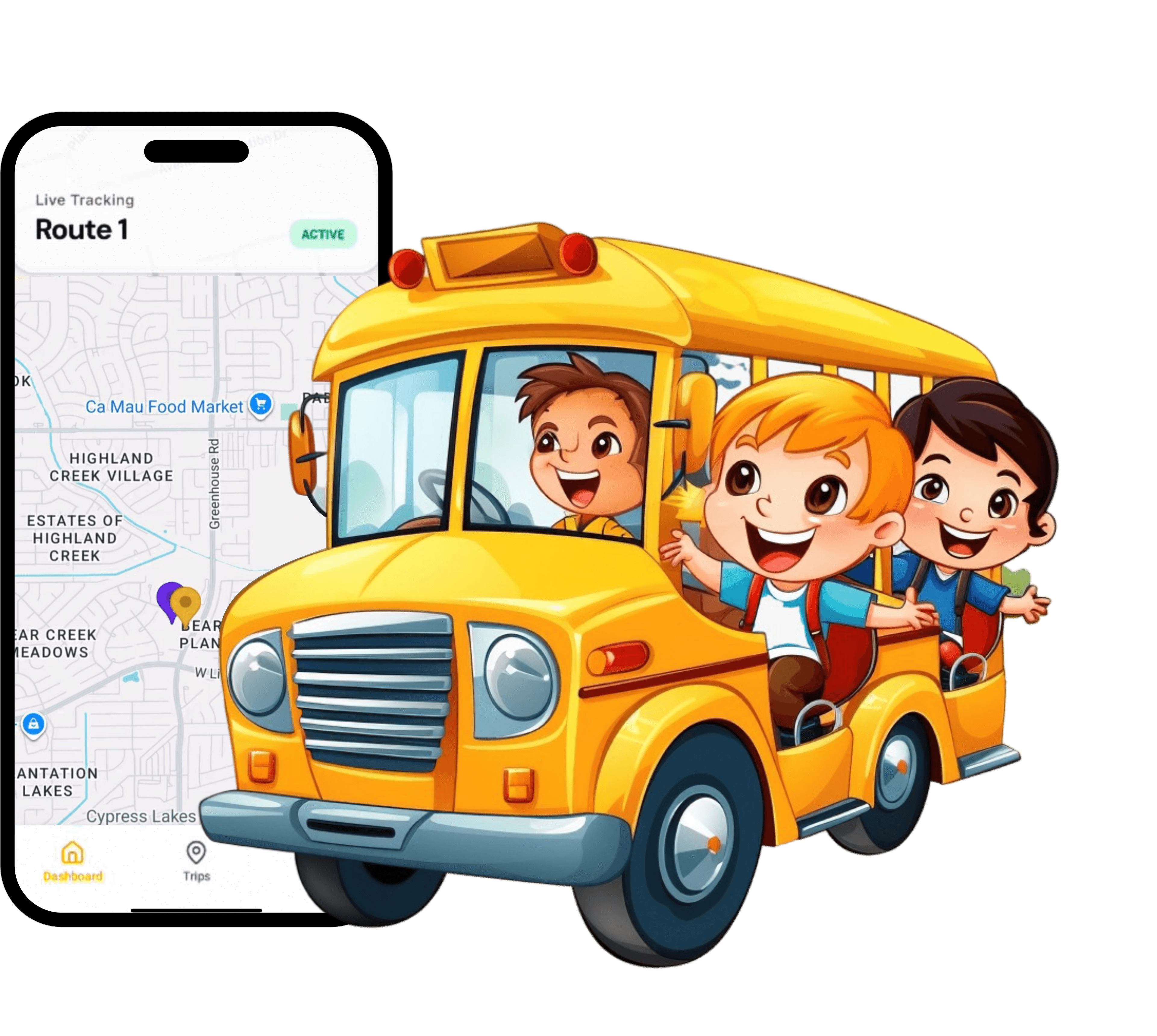 SchoolRider Mobile App Preview
